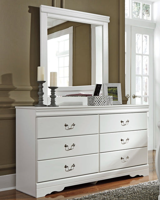 Anarasia Dresser and Mirror - Furniture World