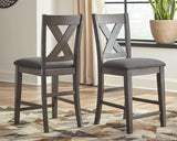 Caitbrook Counter Height Upholstered Bar Stool - Furniture World