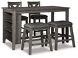 Caitbrook Counter Height Dining Package - Furniture World