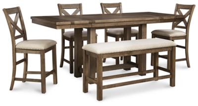 Moriville Counter Height Dining Set - Furniture World