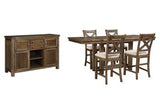 Moriville Counter Height Dining Set - Furniture World
