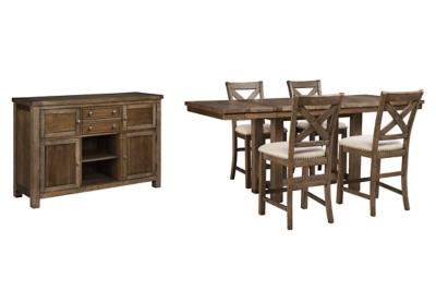 Moriville Counter Height Dining Set - Furniture World