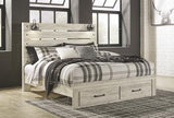Cambeck Bed with 2 Storage Drawers - Furniture World