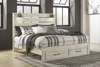 Cambeck Bed with 2 Storage Drawers - Furniture World