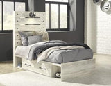 Cambeck Bed with 4 Storage Drawers - Furniture World