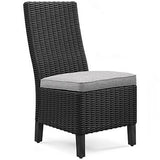Beachcroft Outdoor Side Chair with Cushion (Set of 2) - Furniture World