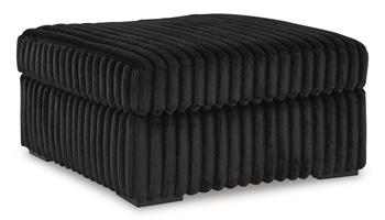 Midnight-Madness Oversized Accent Ottoman - Furniture World