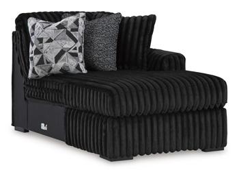 Midnight-Madness Sectional Sofa with Chaise - Furniture World