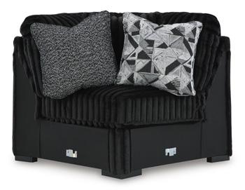 Midnight-Madness Sectional with Chaise - Furniture World