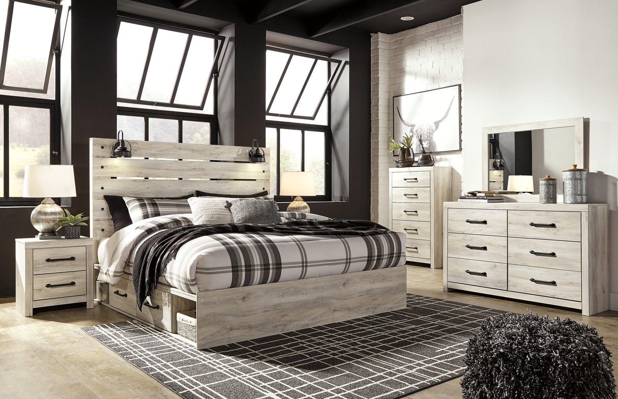 Cambeck Bed with 2 Storage Drawers - Furniture World