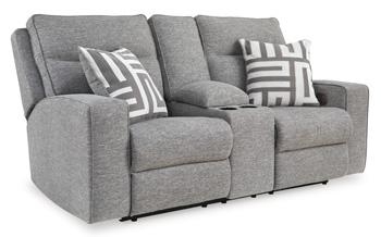 Biscoe Power Reclining Loveseat - Furniture World
