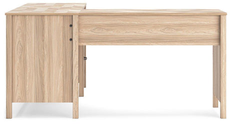 Battelle 60" Home Office Desk with Return - Furniture World
