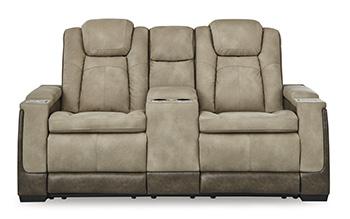 Next-Gen DuraPella Power Reclining Loveseat with Console - Furniture World