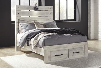 Cambeck Bed with 2 Storage Drawers - Furniture World