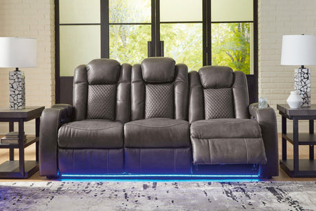 Fyne-Dyme Power Reclining Sofa - Furniture World