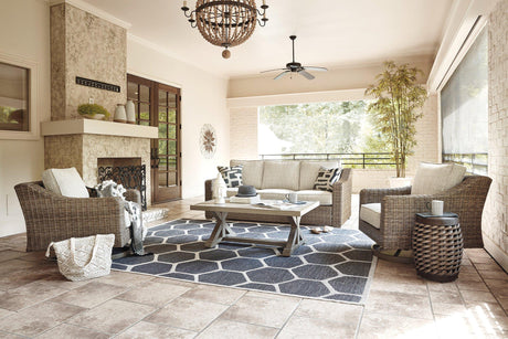Beachcroft Outdoor Conversation Set - Furniture World