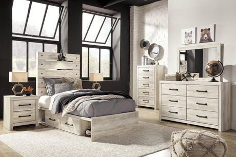 Cambeck Bed with 4 Storage Drawers - Furniture World