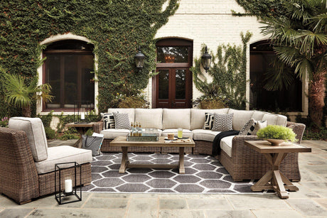 Beachcroft Outdoor Seating Set - Furniture World
