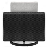 Beachcroft Outdoor Swivel Lounge with Cushion - Furniture World