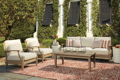 Clare View Outdoor Seating Set - Furniture World