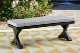 Beachcroft Outdoor Bench with Cushion - Furniture World