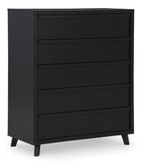 Danziar Wide Chest of Drawers - Furniture World