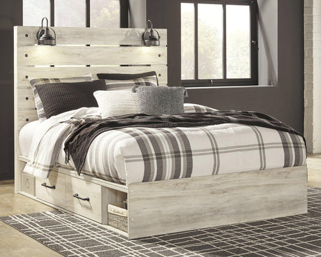 Cambeck Bed with 2 Storage Drawers - Furniture World