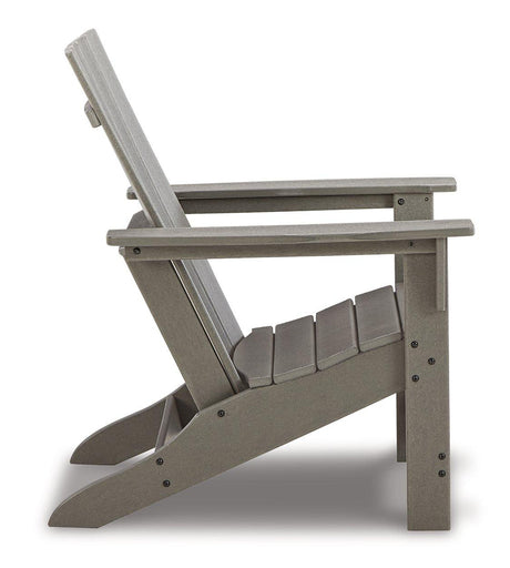 Visola Outdoor Adirondack Chair Set with End Table - Furniture World