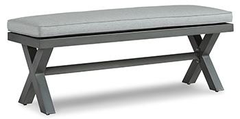 Elite Park Outdoor Bench with Cushion - Furniture World