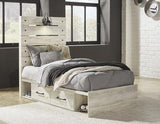 Cambeck Bed with 2 Storage Drawers - Furniture World