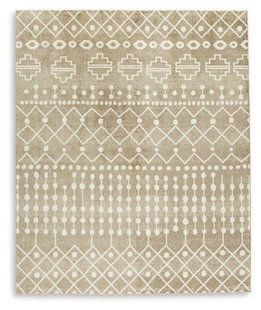 Bunchly 7'10" x 10'3" Washable Rug - Furniture World