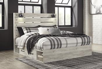 Cambeck Bed with 2 Storage Drawers - Furniture World