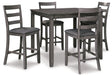 Bridson Counter Height Dining Table and Bar Stools (Set of 5) - Furniture World