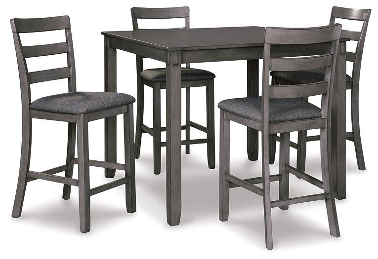 Bridson Counter Height Dining Table and Bar Stools (Set of 5) - Furniture World