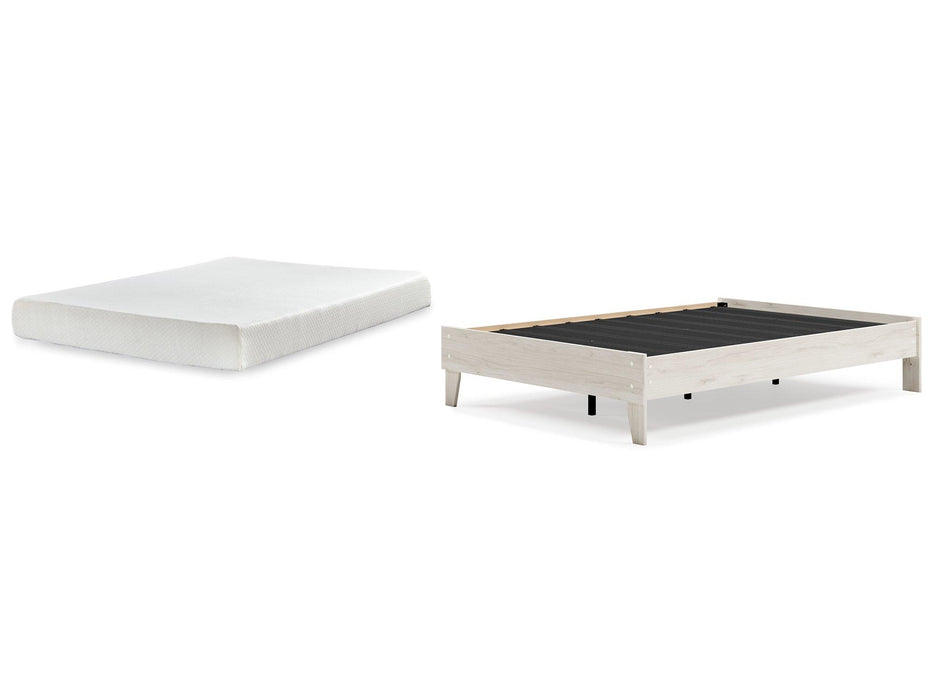 Socalle Bed and Mattress Set - Furniture World