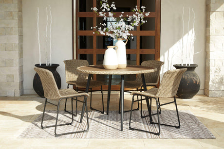 Amaris Outdoor Dining Set - Furniture World