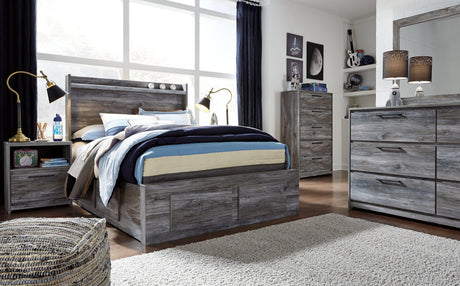 Baystorm Storage Bed - Furniture World