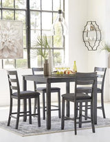 Bridson Counter Height Dining Table and Bar Stools (Set of 5) - Furniture World