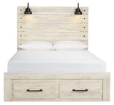 Cambeck Bed with 2 Storage Drawers - Furniture World