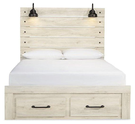 Cambeck Bed with 2 Storage Drawers - Furniture World