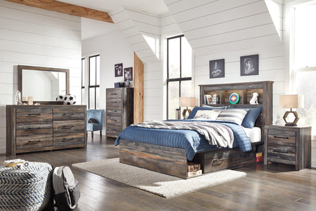 Drystan Youth Bed with 2 Storage Drawers - Furniture World