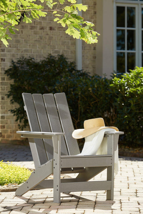 Visola Outdoor Adirondack Chair Set with End Table - Furniture World