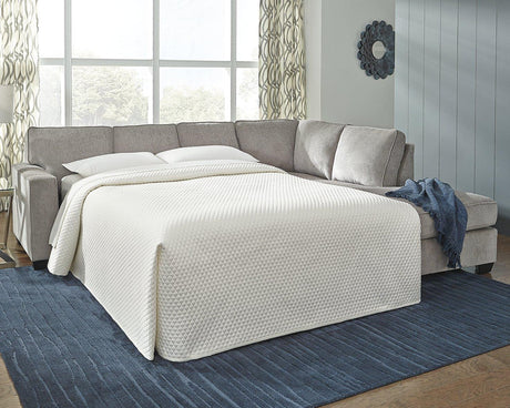Altari Sleeper Sectional with Chaise - Furniture World
