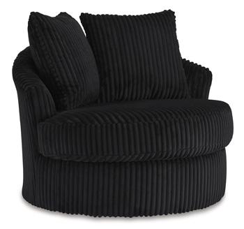 Gramwell Swivel Accent Chair - Furniture World