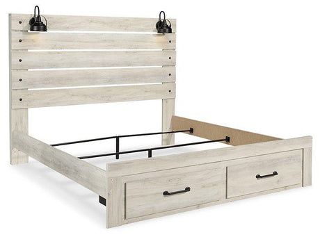 Cambeck Bed with 2 Storage Drawers - Furniture World
