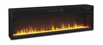 Camdill 80" TV Stand with Electric Fireplace - Furniture World