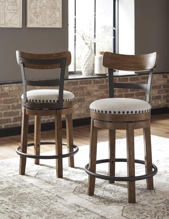 Valebeck Counter Height Bar Stool - Furniture World