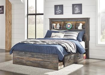 Drystan Youth Bed with 2 Storage Drawers - Furniture World