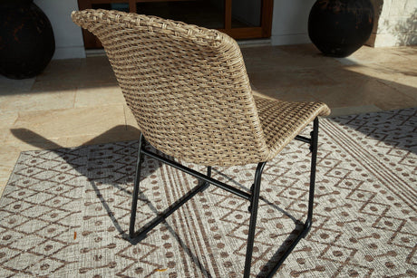 Amaris Outdoor Dining Chair (Set of 2) - Furniture World
