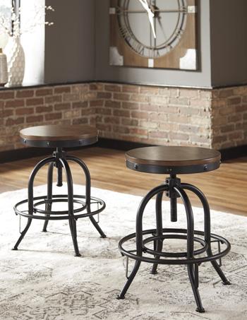 Valebeck Counter Height Bar Stool - Furniture World